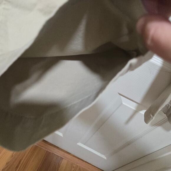 Merona Tan Ankle Crop Pants Women’s Size 12 Casual Office - Picture 6 of 8